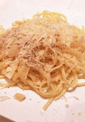 黒胡椒と粉チーズのパスタ♡カッチョエペペ-レシピのメイン写真