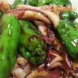 簡単!短時間!ししとうとイカの甘辛炒め