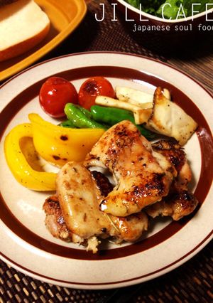 鶏モモ肉のハーブ麹焼き-レシピのメイン写真