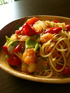 トマトとツナのスパゲティ-レシピのメイン写真
