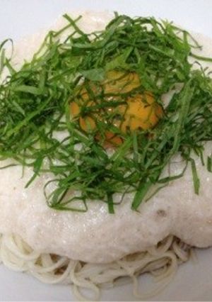 シャキとろそうめん～梅風味～-レシピのメイン写真