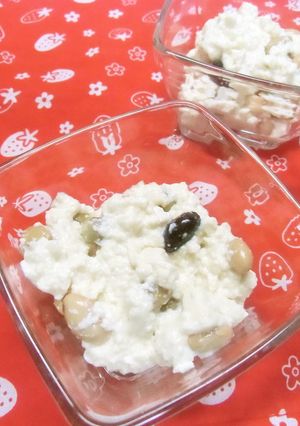 白和え風☆まめ豆腐-レシピのメイン写真