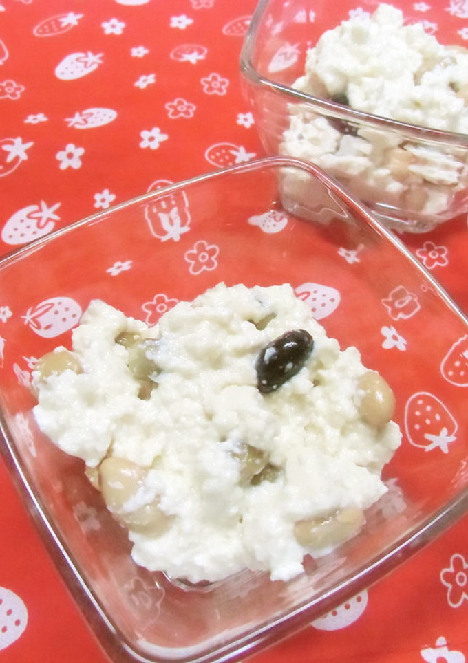 白和え風☆まめ豆腐-レシピのメイン写真