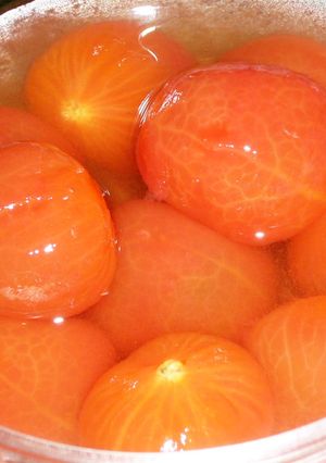 お菓子みたいなプチトマトの薄蜜漬け-レシピのメイン写真