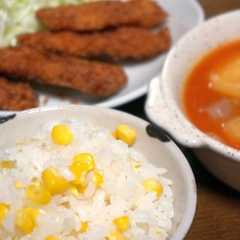 รูปของ とうもろこしご飯