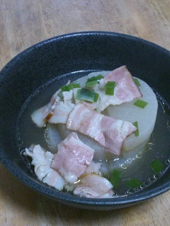 大根とベーコンの洋風煮物-レシピのメイン写真