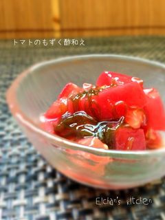 ✿トマトのもずく酢和え✿-レシピのメイン写真