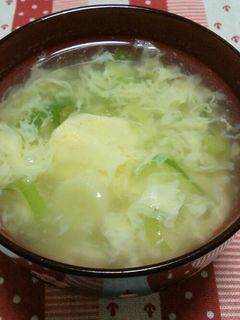 とろふわ♪かきたま汁-レシピのメイン写真