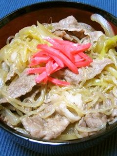 わが家の「牛丼」しらたき入り♪-レシピのメイン写真