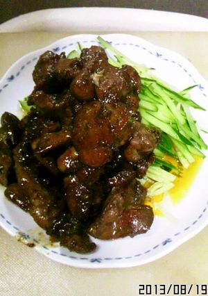 若鶏肝甘辛炒め-レシピのメイン写真