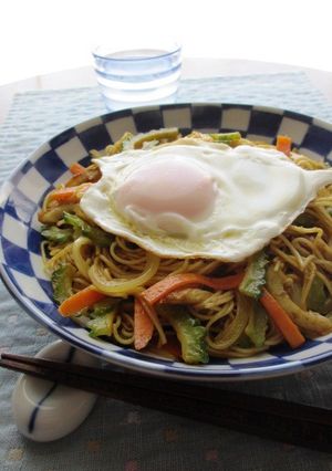 カレールウdeゴーヤ素麺チャンプルー-レシピのメイン写真