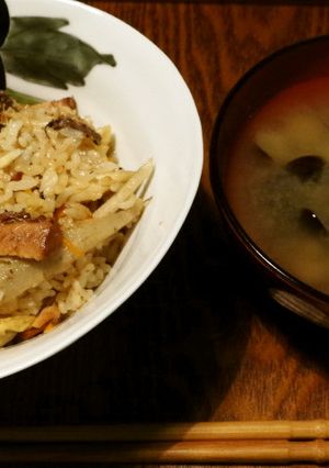 簡単なのに美味しい「さんま缶の炊き込み」-レシピのメイン写真
