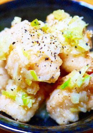 鶏の唐揚げ☆ねぎ塩だれ～レモン風味～-レシピのメイン写真
