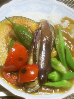 鎌倉野菜たっぷり彩りカレー♪-レシピのメイン写真