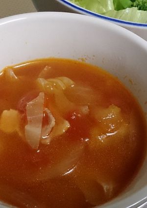 トマト缶で簡単♪ウチ流ミネストローネ-レシピのメイン写真