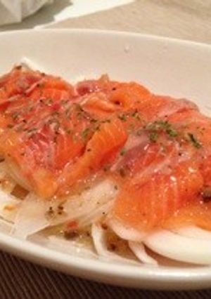 市販のもので簡単カルパッチョ-レシピのメイン写真
