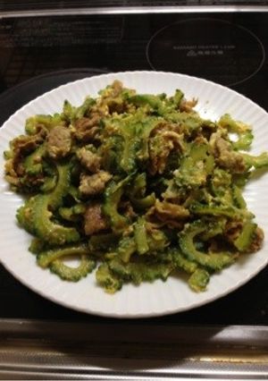 簡単‼ゴーヤと豚肉のカレー炒め-レシピのメイン写真