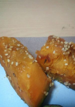 はちみつとかぼちゃのレンジ蒸し-レシピのメイン写真