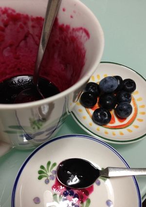 冷凍ブルーベリー で ジャム-レシピのメイン写真