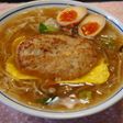 ハンバーグのせ♪餡かけラーメン