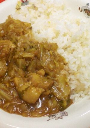 たっぷりキャベツカレー-レシピのメイン写真