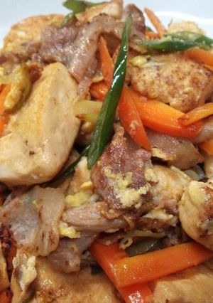 我が家の煎り豆腐 オイスターソース味-レシピのメイン写真