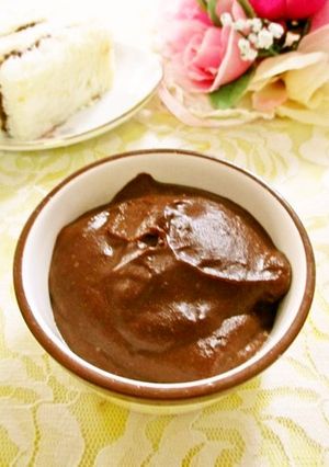 調整ココアで♡チョコカスタードクリーム-レシピのメイン写真
