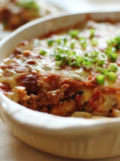 こんがりチーズとなすのミートグラタン-レシピのメイン写真