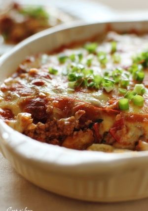 こんがりチーズとなすのミートグラタン-レシピのメイン写真
