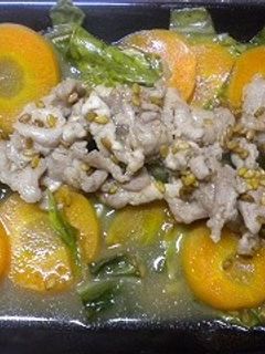 ごまマヨドレッシングの肉野菜蒸-レシピのメイン写真