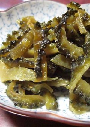 ゴーヤのぬれ納豆風-レシピのメイン写真