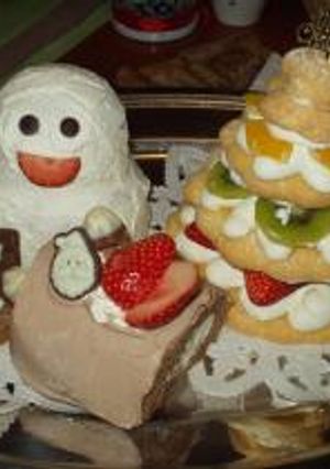 '05 X'mas ケーキトリオ(ロールケーキ)-レシピのメイン写真
