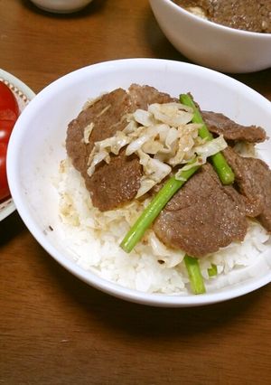 子供大好き焼き肉丼☆☆-レシピのメイン写真