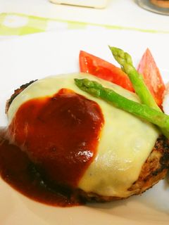 *大好き*チーズハンバーグ*-レシピのメイン写真