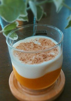 おうちカフェ♡ハニーパンプキンラテ-レシピのメイン写真