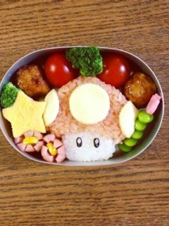スーパーマリオ*ビッグキノコ弁当-レシピのメイン写真