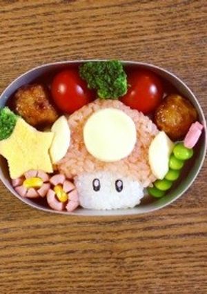 スーパーマリオ*ビッグキノコ弁当-レシピのメイン写真
