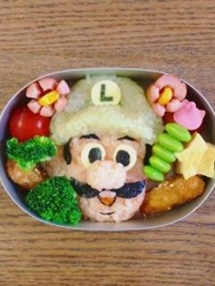 スーパーマリオ*ルイージ弁当-レシピのメイン写真