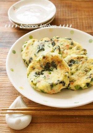 水切り不要★豆腐とワカメの落とし焼き-レシピのメイン写真
