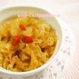 白キクラゲの甘酢炒め