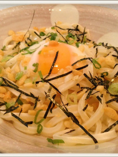 釜玉うどん-レシピのメイン写真