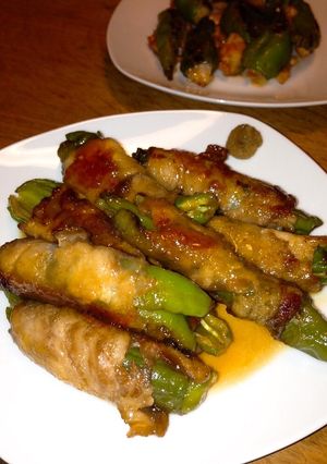 万願寺とうがらしの豚肉巻-レシピのメイン写真