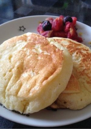 簡単☆スフレみたいなパンケーキ-レシピのメイン写真