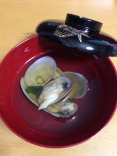 《薄味》貝のすまし汁-レシピのメイン写真