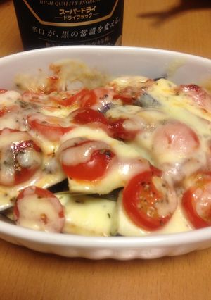 ナスのトマトチーズ焼き-レシピのメイン写真