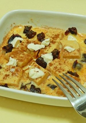 レンジで簡単♪高野豆腐でパンプディング-レシピのメイン写真