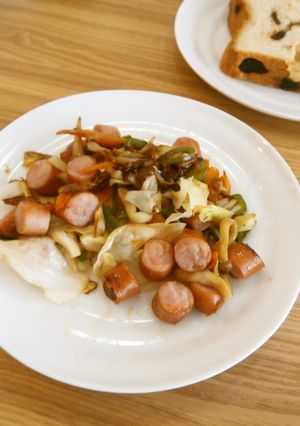 朝食に✿手抜きワザde野菜炒め-レシピのメイン写真