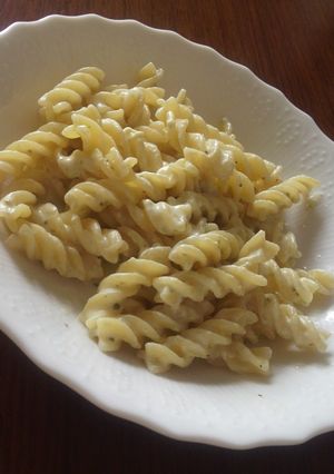 ひとりランチにも。豆乳クリームマカロニ-レシピのメイン写真