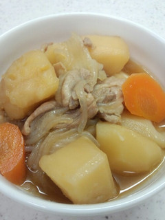 圧力鍋でお手軽、でも好評な肉じゃが-レシピのメイン写真