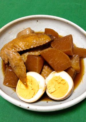 圧力鍋で作る・鶏と大根と卵のすっぱ煮-レシピのメイン写真